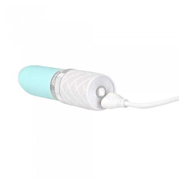 Pillow Talk   Lusty Luxurious Flickering Massager Teal - obrazek 7
