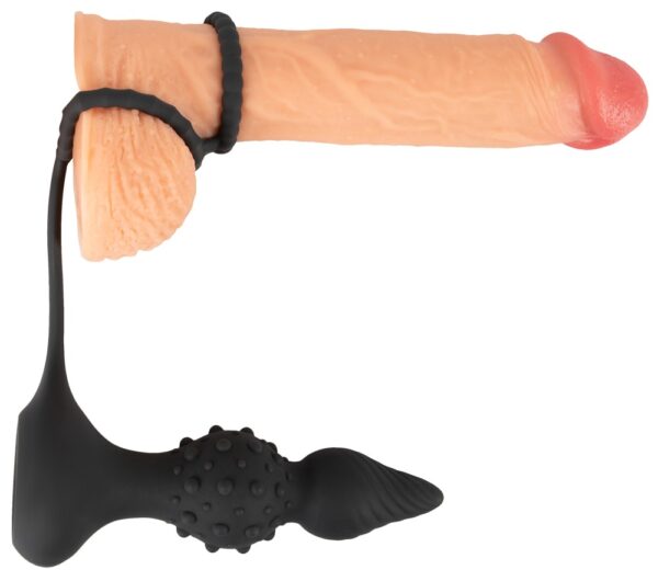 Rebel RC butt plug with cock&b - obrazek 7