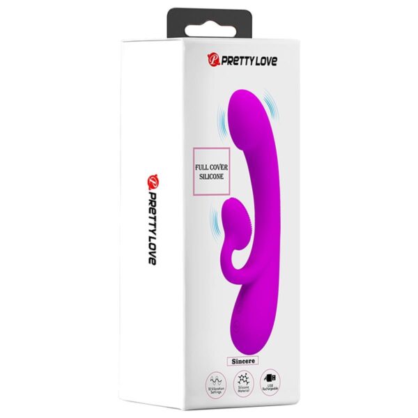 PRETTY LOVE   FULL COVER SILICONE, 10 vibration functions - obrazek 7
