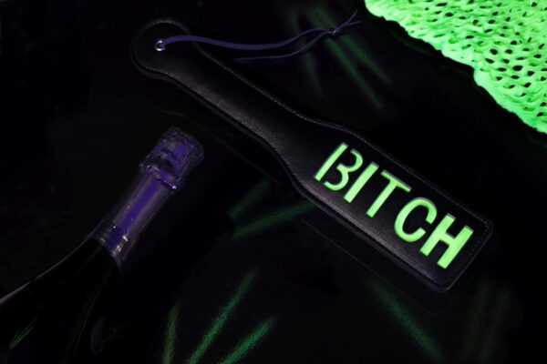 Bitch Paddle   Glow in the Dark   Black/Neon Green - obrazek 7