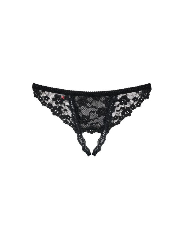 Bielizna Letica stringi otwarte czarne L/XL - obrazek 7