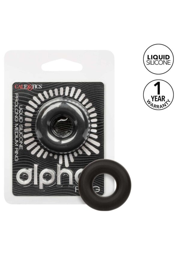Alpha Prolong Medium Ring Black - obrazek 7