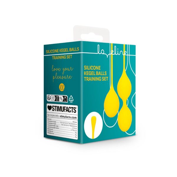 Silicone Kegel Balls Training Set   Carambola - obrazek 7