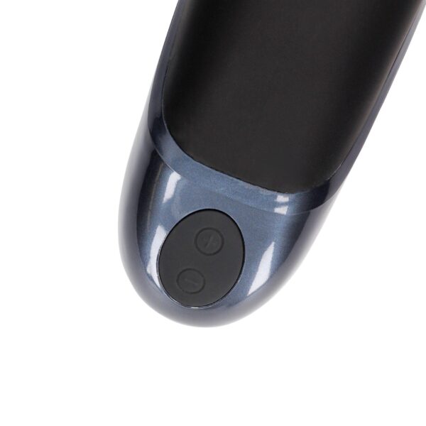 Vibrating Masturbator Sleeve   Licorice Black - obrazek 7