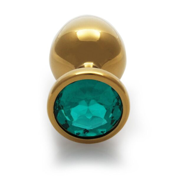Round Gem Butt Plug   Large - obrazek 7