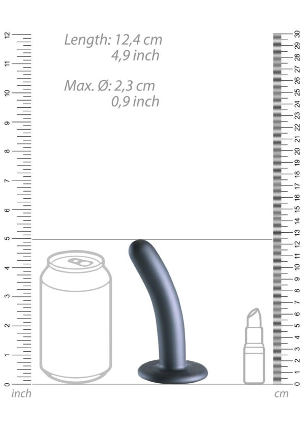 Smooth Silicone G Spot Dildo   5 / 12 cm - obrazek 7