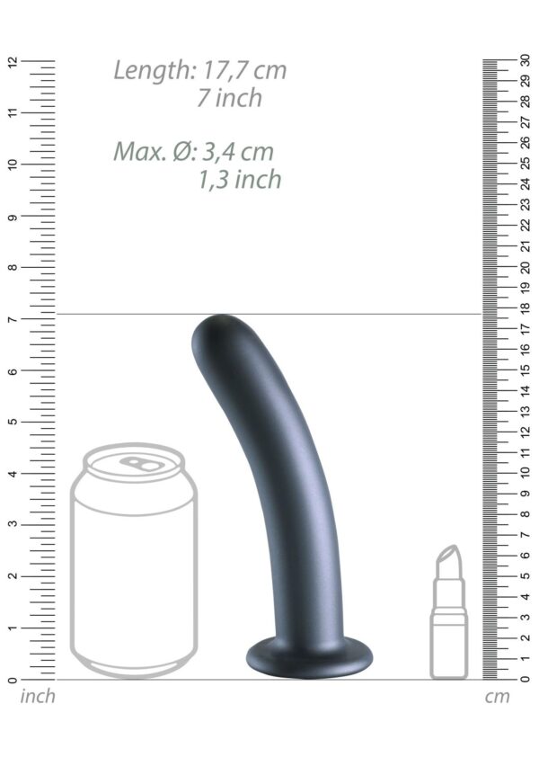 Smooth Silicone G Spot Dildo   7 / 17 cm - obrazek 7