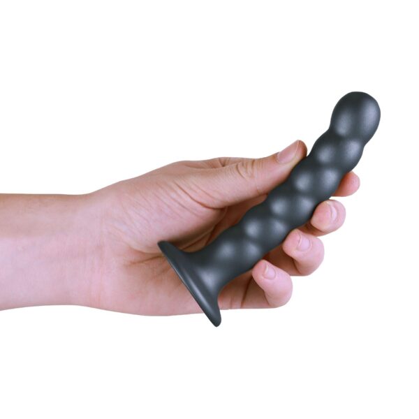 Beaded Silicone G Spot Dildo   5 / 13 cm - obrazek 7