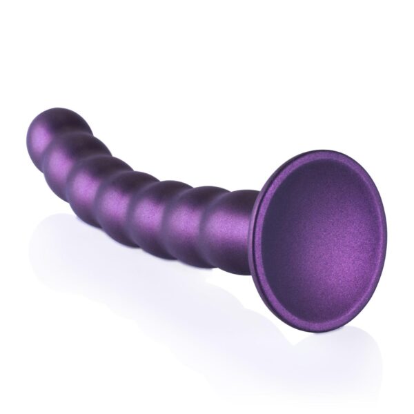 Beaded Silicone G Spot Dildo   8 / 20,5 cm - obrazek 7