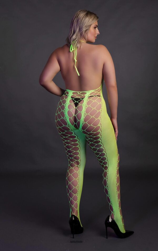Bodystocking with Halterneck  XL/XXXXL - obrazek 7