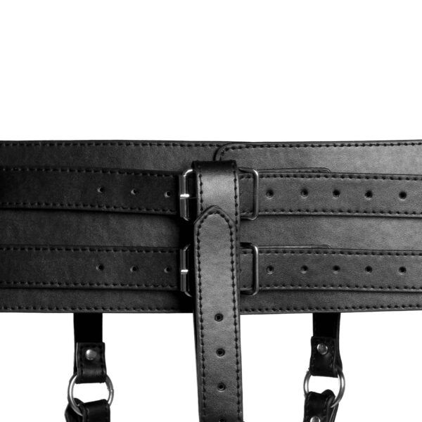 Belt with Vibrator Holder   Black - obrazek 7