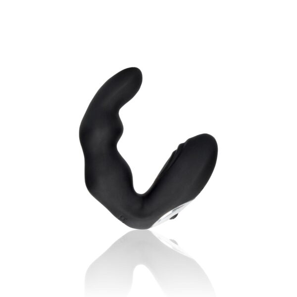 Bent Vibrating Prostate Massager with Remote Control   Black - obrazek 7