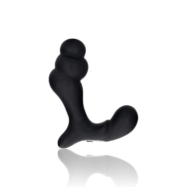 Stacked Vibrating Prostate Massager with Remote Control   Black - obrazek 7