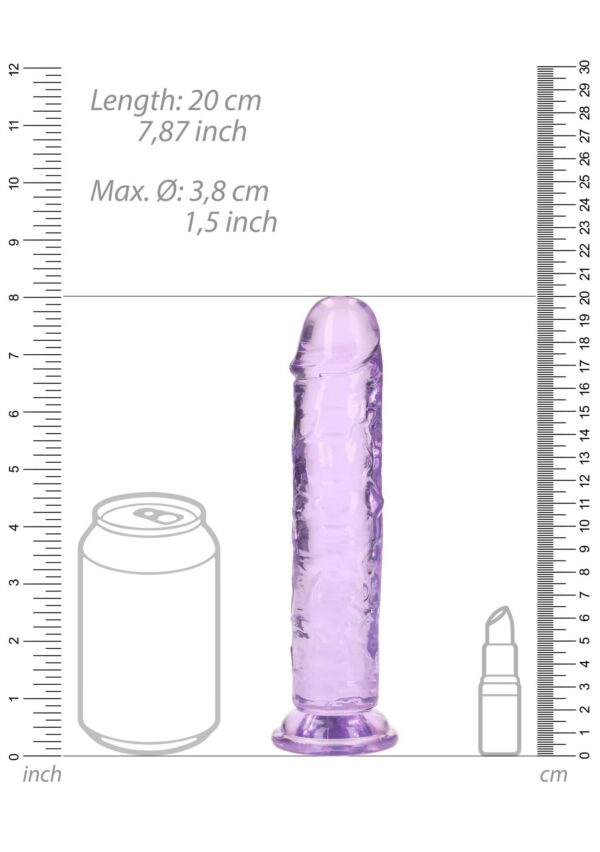 Straight Realistic Dildo with Suction Cup   7 / 18 - obrazek 7