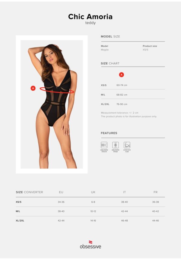 Chic Amoria body  XL/2XL - obrazek 7