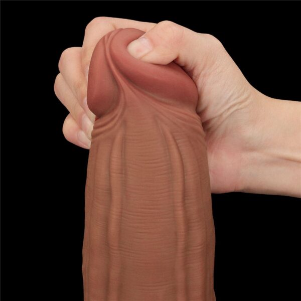 12 King Sized Sliding Skin Dual Layer Dong Brown - obrazek 7