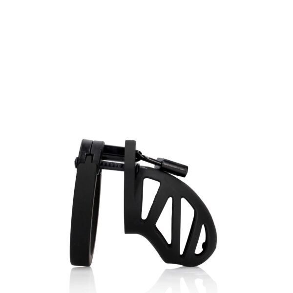 Model 23   Chastity Cage   2.5 / 6,5 cm   Black - obrazek 7