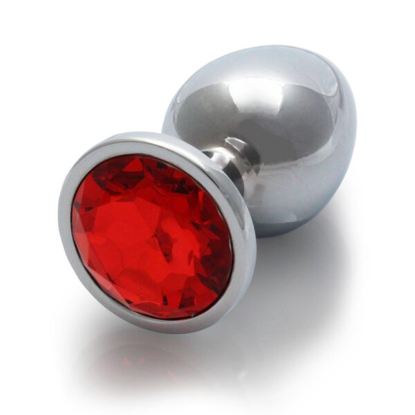 Round Gem Butt Plug   Medium - obrazek 7