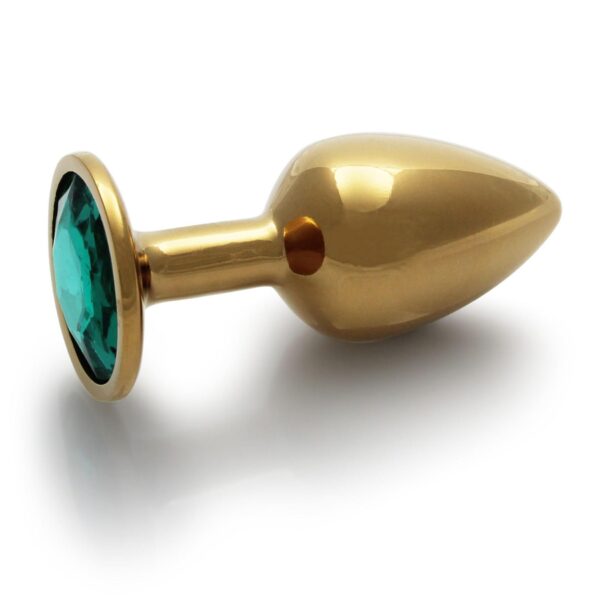 Round Gem Butt Plug   Small - obrazek 7