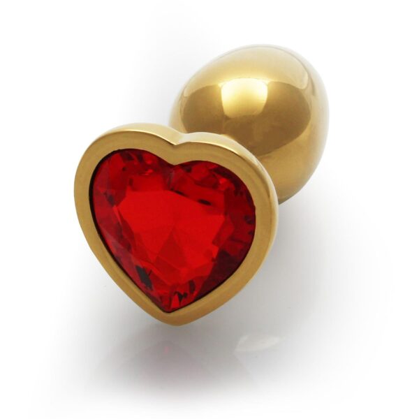 Heart Gem Butt Plug   Small - obrazek 7
