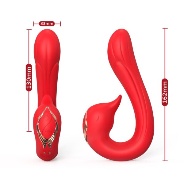 Swan Red, 9 vibration functions - obrazek 7