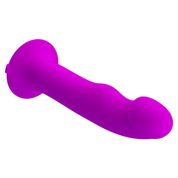 PRETTY LOVE   Murray PURPLE, 12 vibration functions 12 pulse wave settings Suction base - obrazek 7