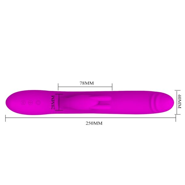 PRETTY LOVE   BYRON, 7 vibration functions, USB rechargeable - obrazek 7