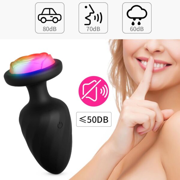 Power Escorts   Party Plug   Remote Plug Black, USB Rechargeable   10 Functions - obrazek 7