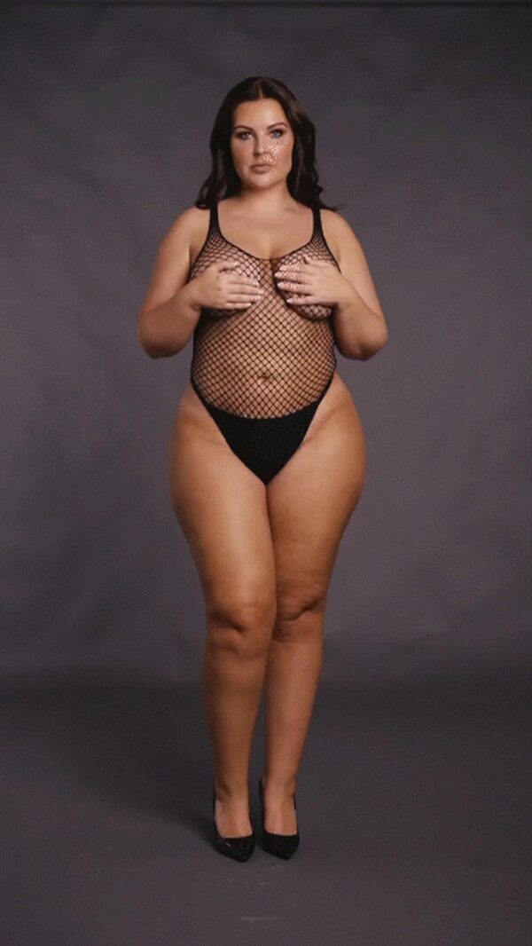 Body with fishnet structure. - obrazek 7