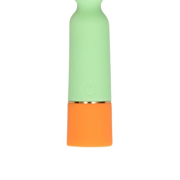 Ribbed Mini Vibrator with USB Charger - obrazek 7