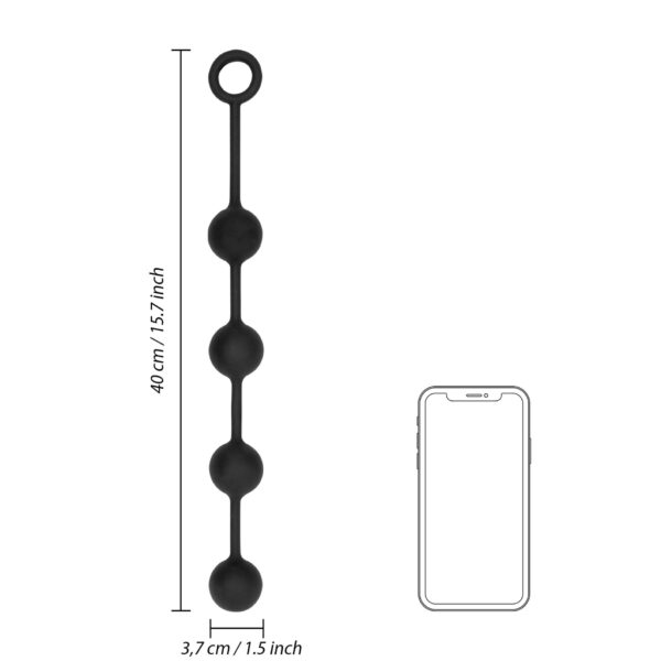 Silicone Anal Balls   Medium - obrazek 7