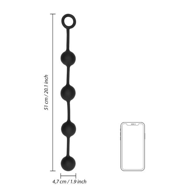 Silicone Anal Balls   Large - obrazek 7