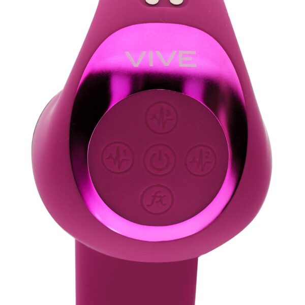 Riko   Rechargeable Triple Action Thumper with Advanced Finger Motion & Pulse Wave Stimulator   Pink - obrazek 7