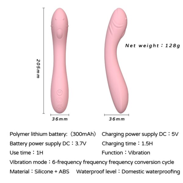 VIBRATOR PINK - obrazek 7