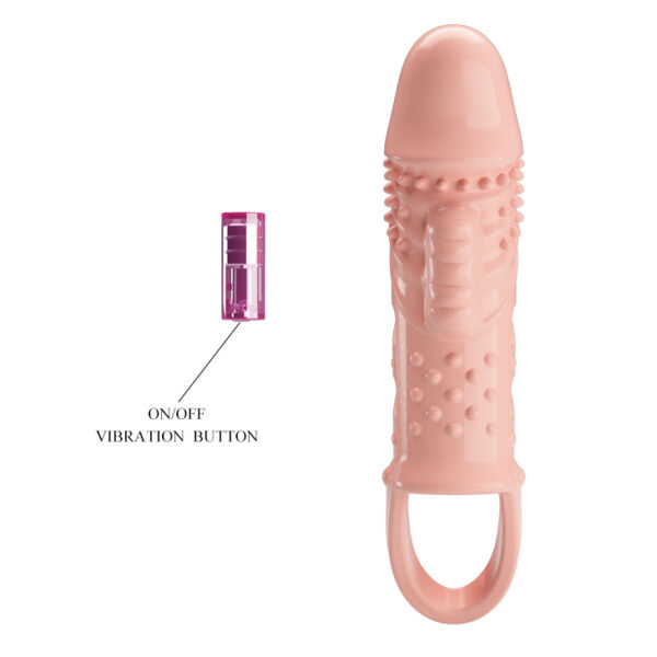 PRETTY LOVE   Cecelia PENIS SLEEVE , Vibration - obrazek 5