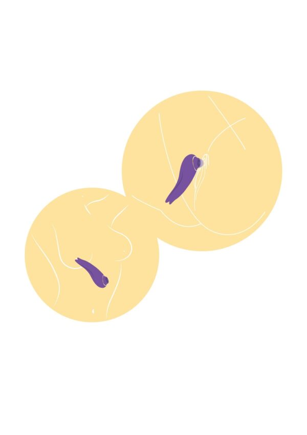 SalsaTap Sensation Stimulator Violet - obrazek 7