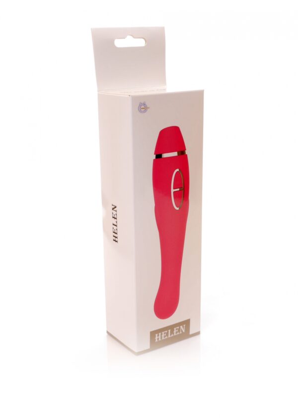 Vibrator HELEN Pink   12 vibration functions / 8 stimulation functions USB - obrazek 7