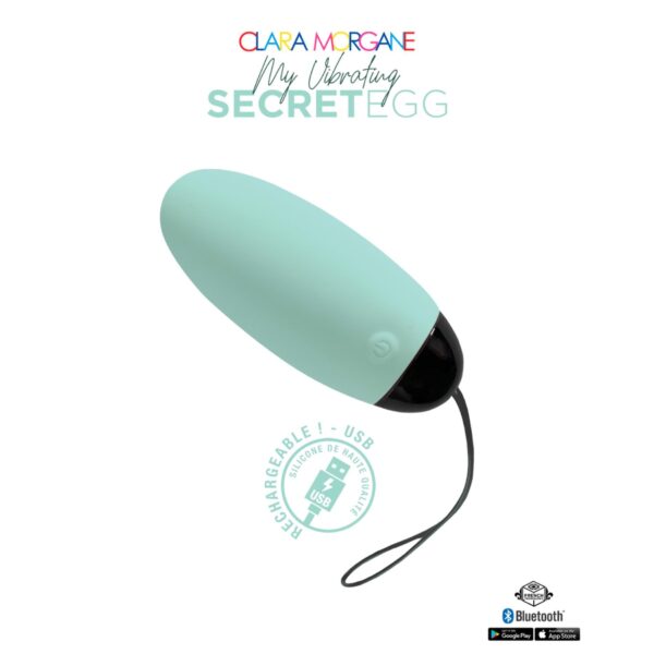 My Vibrating Secret EGG Turquoise   App controlled - obrazek 7
