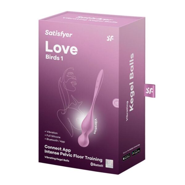 Love Birds 1 pink - obrazek 7