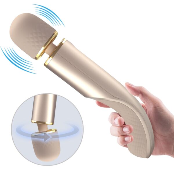 PRETTY LOVE   Interesting Massager Gold 5 levels of speed control 7 vibration functions - obrazek 7