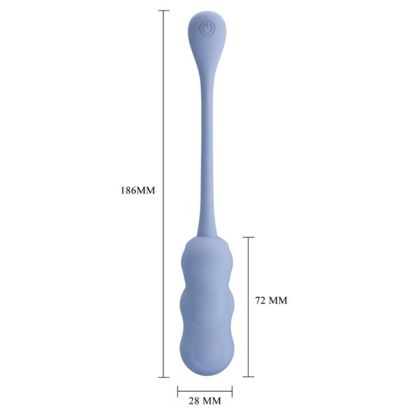 PRETTY LOVE   LESHY Dream Chaser 4, Blue, 12 vibration functions Wireless remote control - obrazek 7