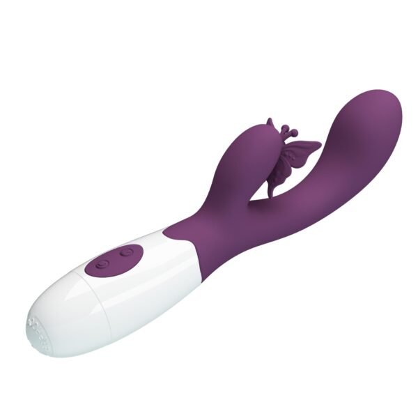 PRETTY LOVE   Butterfly Kiss purple, 30 vibration functions - obrazek 6