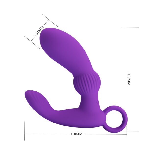 PRETTY LOVE   Cayla purple, 12 vibration functions Memory function - obrazek 6