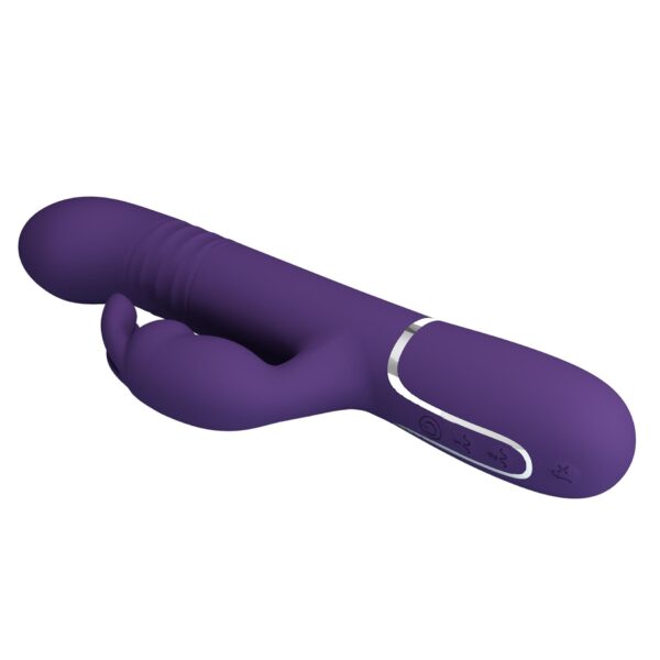 PRETTY LOVE   Coale dark Purple, 7 vibration functions 4 rotation functions 4 thrusting settings - obrazek 7