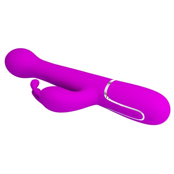 PRETTY LOVE   Dejon Twinkled Tenderness Purple, 7 vibration functions 4 thrusting settings 4 rotation functions - obrazek 7
