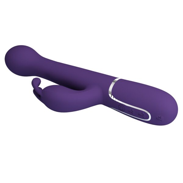 PRETTY LOVE   Dejon dark Purple, 7 vibration functions 4 thrusting settings 4 rotation functions - obrazek 7