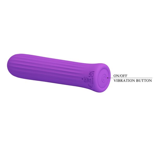 PRETTY LOVE   Blanche Dark Purple, 12 vibration functions Memory function - obrazek 7
