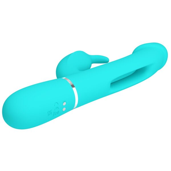 PRETTY LOVE   Kampas Green, 7 vibration functions 4 licking settings - obrazek 7