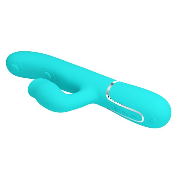 PRETTY LOVE   Gigi light blue, 7 thumping functions 7 licking modes - obrazek 7