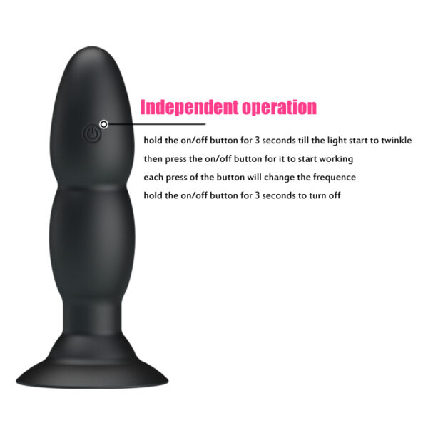 PRETTY LOVE   Beaded for Extra Pleasure 4 Vibrations & Rotations - obrazek 7